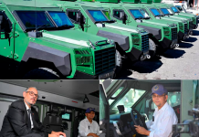 Vers le renforcement de la sécurité nationale : sept blindés remis aux Forces armées d’Haïti