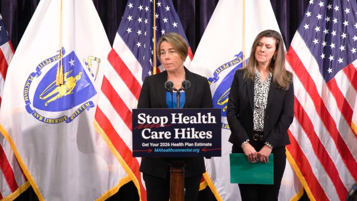 GOV-MAURA-HEALEY-au-State-House-ce-9-Decembre-2025