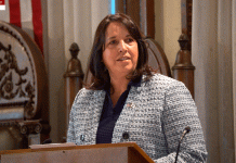 A Brockton, La lieutenante-gouverneure du Massachusetts, Kim Driscoll salue une prise de fonctions historique et exalte le rôle central des municipalités