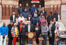 Brockton Mayor Moises Rodrigues hosts Angola Flag Day Celebration at City Hall