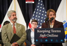 Massachusetts|Santé mentale des jeunes : la gouverneure Maura Healey propose une régulation stricte des plateformes numériques
