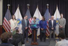 La gouverneure Maura Healey présente le “Mass Wins Act”, un projet de loi visant à stimuler l’emploi, faire baisser les coûts et attirer des capitaux mondiaux