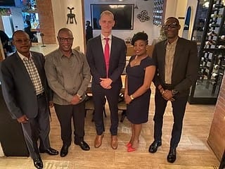 Journalistes haitiens echangent avec attache de presse Ambassade US Haiti