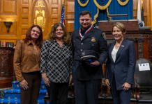 Governor Healey Honors 18 Massachusetts Police Officers with Trooper George L. Hanna Memorial Awards for Extraordinary Bravery