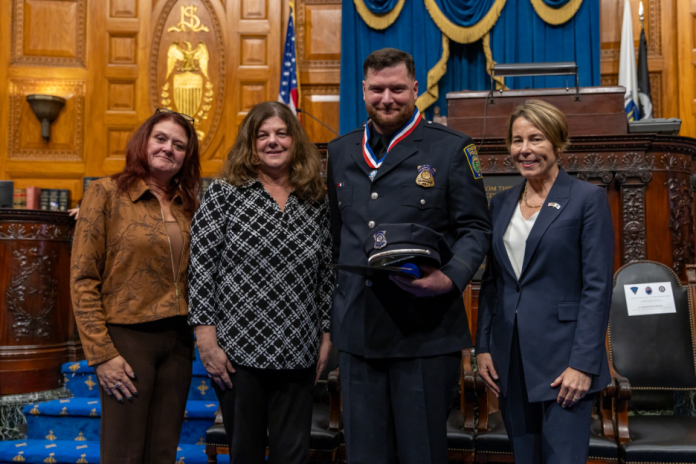 Governor Healey Honors 18 Massachusetts Police Officers